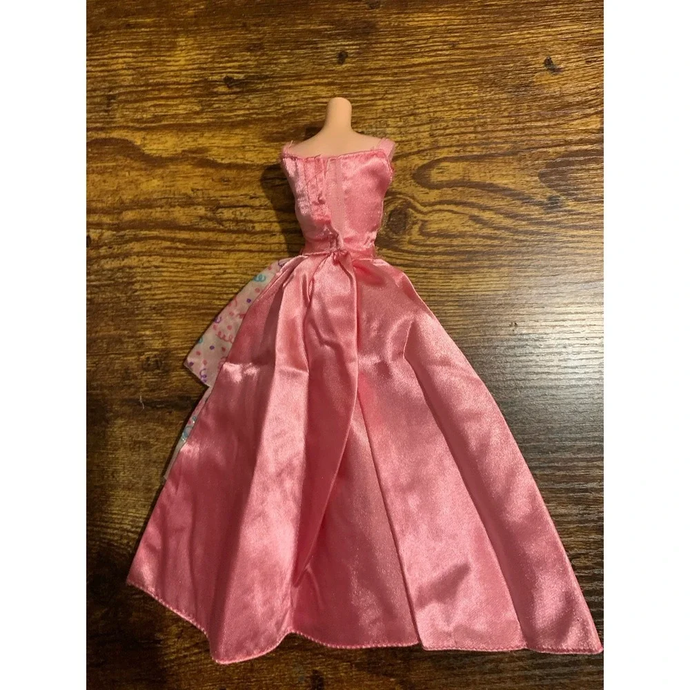 2008 Barbie Happy Birthday To You Pink Replacement Dress Gown Mattel‎